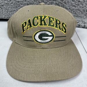 Vintage Green Bay‎ Packers Hat Adjustable NFL Football Cap Logo Athletic